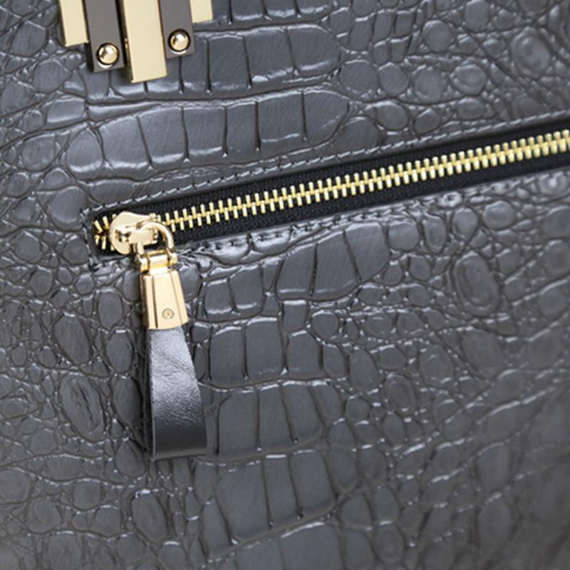 Genuine Leather Texture Female Bag Summer Handbag Large Capacity Retro Middle-aged Mother Bag Lady Trendy Bag