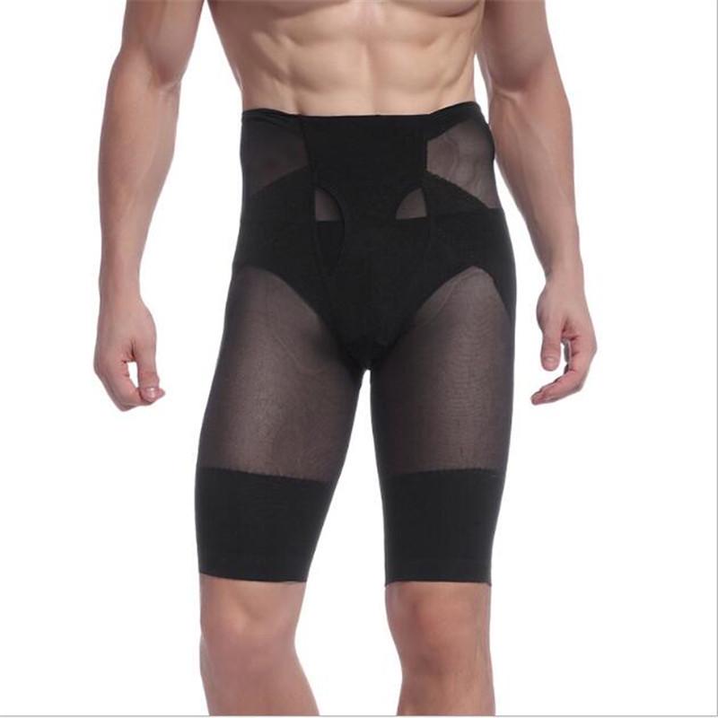 Men Abdomen Fat Burning Girdle Belly Pants Body Sculpting Shaper Corset Tummy Waist Slimming Belt
