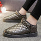 Women's Snow Boots Winter Warm Plus Velvet Flat Shoes Waterproof Non-slip Warm Ankle Boot Short Boots