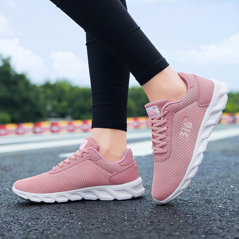 Women Running Shoes 2020 Summer Air Mesh Breathable Shoes Comfortable Light Weight Sports Shoes
