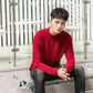 Winter High Neck Warm Sweater Men Turtleneck Brand Mens Sweaters Slim Fit Pullover Men Knitwear Male