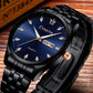 Luxury Brand Automatic Machinery Watches Men Leather Waterproof Business Watch Men Quartz Clock Man