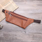 Genuine Leather Waist Bag Men's Messenger Bag Multifunctional Waterproof Mobile Phone Large Capacity Cashier Bag