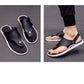 Handsome Men's Slippers Net Celebrity Simple Street Wear Flip Flops Summer Comfortable Breathable Non-slip Beach Sandals