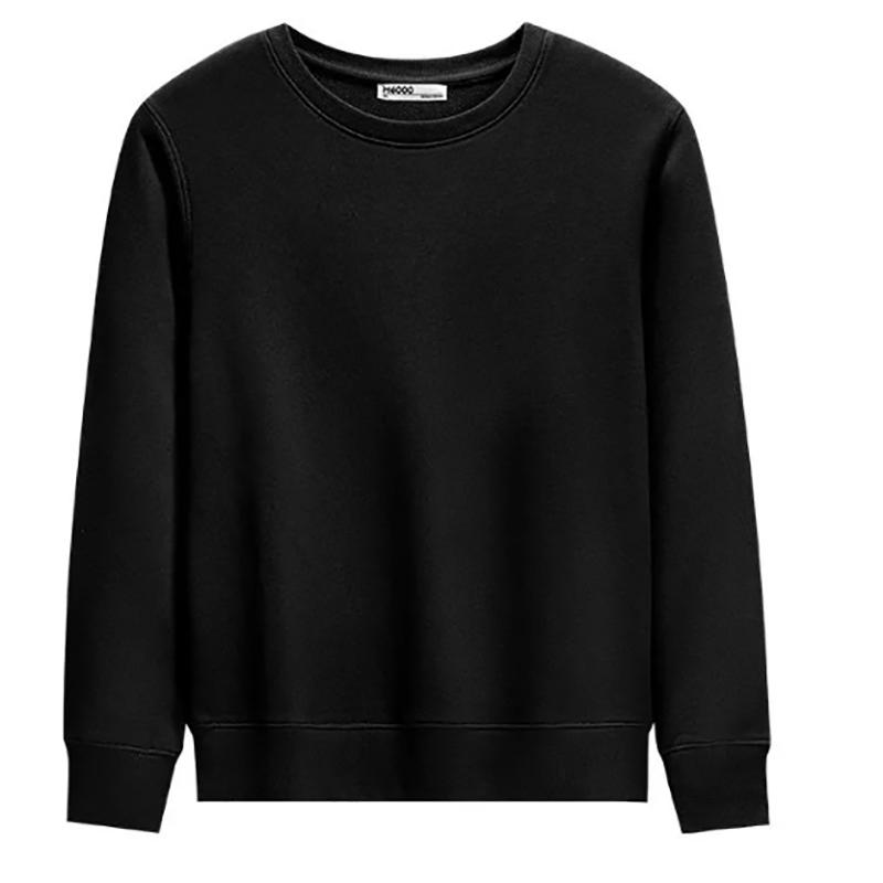Pure Cotton Sweater Men's Autumn Korean Version Loose Solid Color Non-fading Round Neck Pullover Long-sleeved Sweatershirts