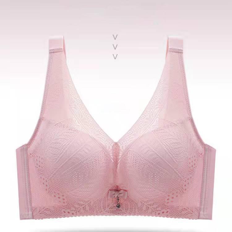 Women's Bras Anti-sagging Gathering Adjustable Vest Large Breast Small Breast High-end Beauty Back Fashion Comfortable Sexy Lace Underwear Bra