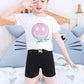 Children's Pants Summer Girls Underpants Light Proof Safety Pants Breathable Slim Princess Style Bow