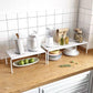 Multi-function Shelf Spice Rack Kitchen Organizer Cabinet Storage Rack Countertop Debris Storage Household Small Table Storage Shelf