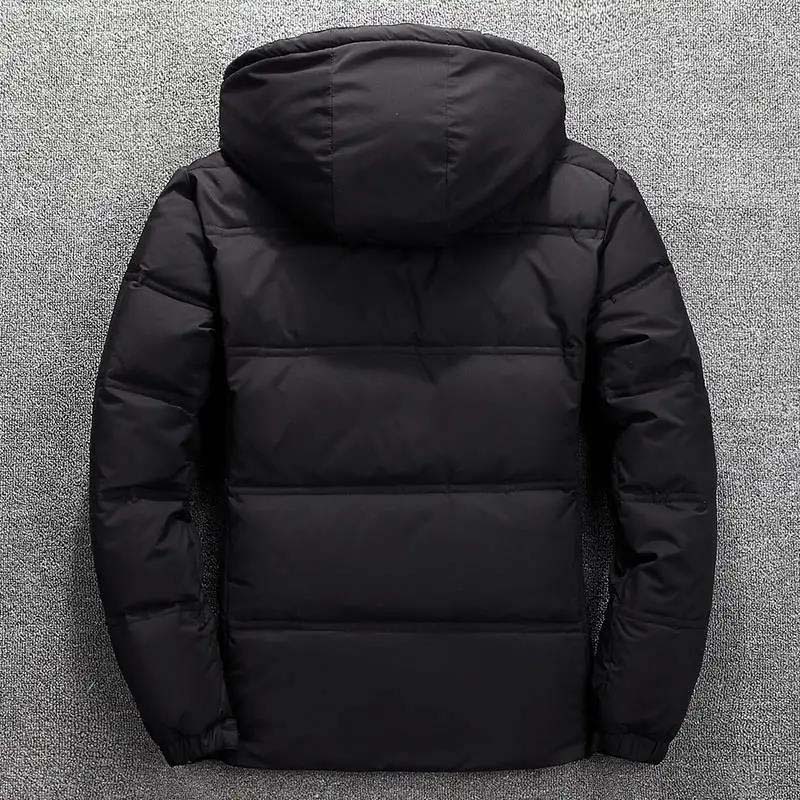 Men's Down Jacket Short Winter New High-end Thickened Student Large Size Winter Men's Jacket