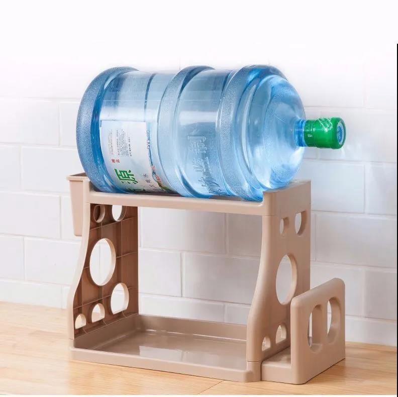 Kitchen Spice Rack Double Size Plastic Spice Knife Cutting Board Storage Shelf Bathroom Shelf Floor