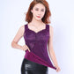 Warm Vest Women Plus Velvet Thick Underwear Comfortable Top with Chest Pad Sexy Tight Bottoming Autumn and Winter Thermal Underwear