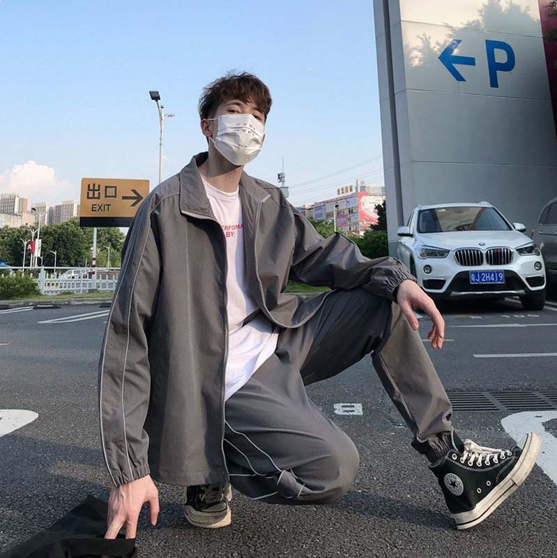 Men's Jacket Loose Casual Outdoor Casual Sports Jacket
