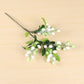 Berry Olive Fruit Bean Branch Christmas Simulation Flower Home Decoration Flower Wall Plant Wall Fake Flower Berry Ornaments