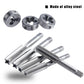40pcs Tap Die Set Hand Thread Plug Taps Handle Metric Tap Dies Holder Set Threading Tool
