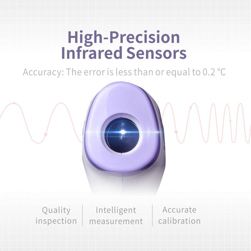 IR Electronic Temperature Thermometer Non-Contact Forehead Fever Temperature Home Forehead for Adult and Kid