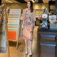 Cheongsam Spring Improved Version Big Sleeve Sweet Retro Young Girl Chinese Style Dress Female