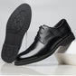 Men's Shoes Alligator British Pointed Men's Shoes Personality Heightening Shoes Printed Black Business Dress Shoes for Men