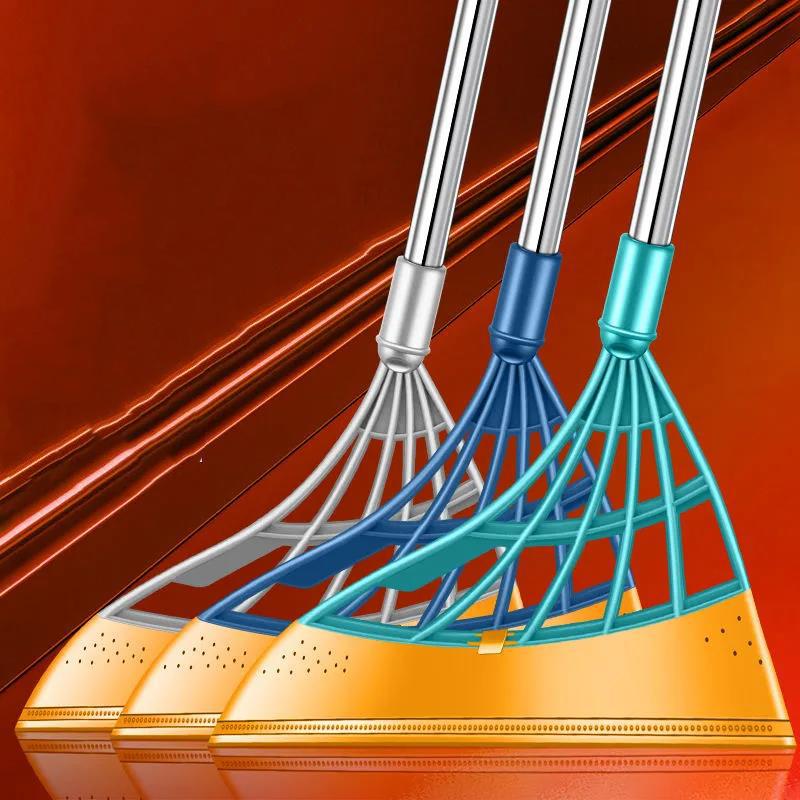Household Sweeping Broom Non-stick Hair Broom Broom Soft Rubber Mop Bathroom Shaving