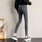 High-waisted Jeans Women Korean Style Tight-fitting Slimming All-match Elastic Feet Autumn Pencil Pants