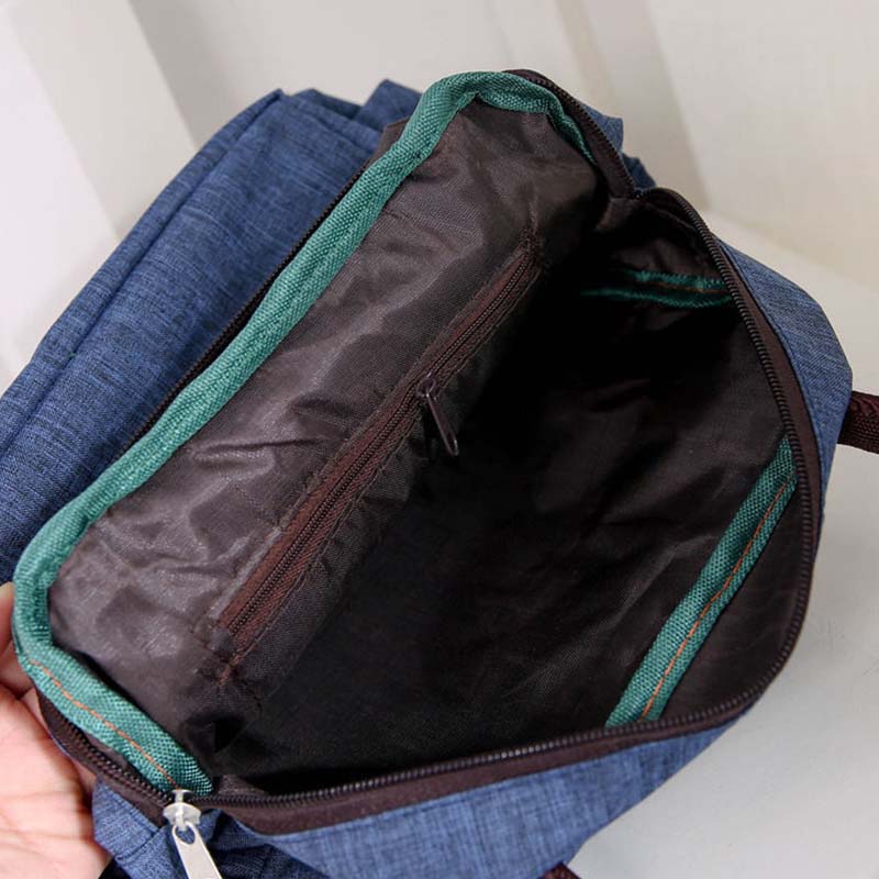 Portable Lunch Box Bag Mommy Bag Female Student Bag Lunch Bag Waterproof Denim Small Bag Hand Bag Large Capacity Canvas Bag Fashion