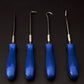 4pcs Auto Car Pick and Hook Set O Ring Oil Seal Gasket Puller Remover Craft Hand Tool