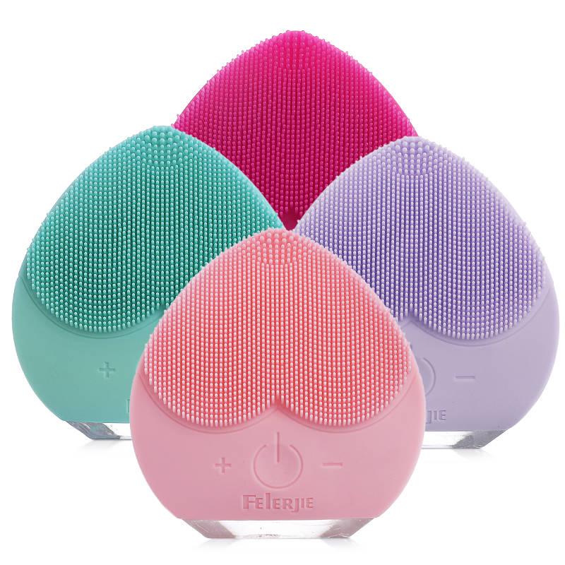 Face Washer Pore Cleaner Electric Cleansing Device Rechargeable Brush Artifact Silicone Household