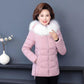 Winter Short Padded Jacket Women Middle-aged Men Padded Jacket Mid-length Thick Down Down Padded Jacket