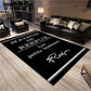 European Folk-custom Fresh  Printed  Carpets Rugs For Home Living Room Chair Pad