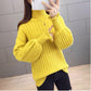 Turtleneck Sweater Female Student Slim Bottoming Shirt Autumn Winter High Neck Pullover Soft Comfortable Inner Knit Sweater