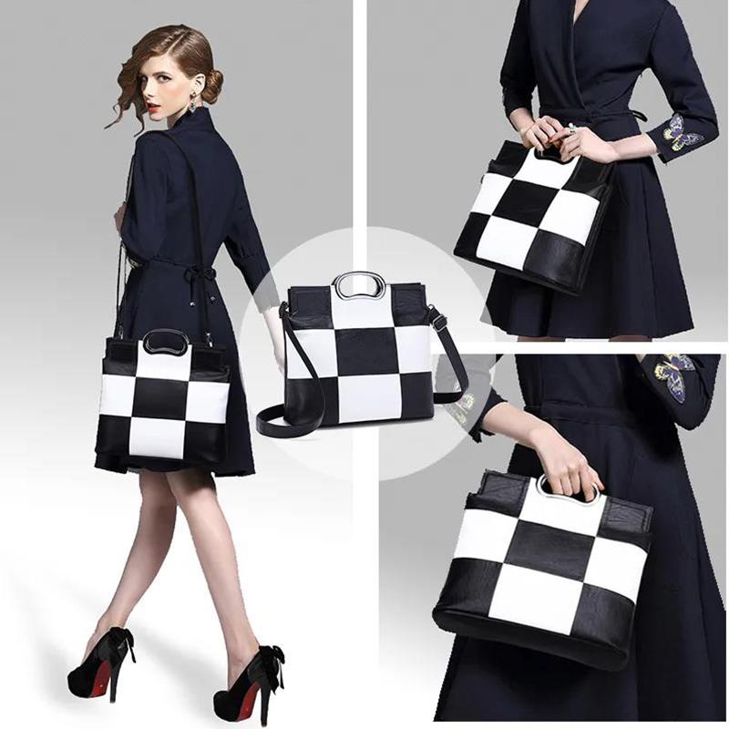 Ladies Handbag Large Capacity Summer Atmospheric Fashion Shopping Handbag All-match Shoulder Messenger Bag