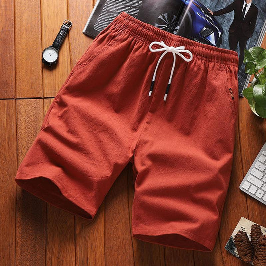 Shorts Men's Summer Casual Five-point Pants Men's Loose Large Size Beach Pants Summer Pants Men