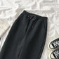 Suit Women's Autumn and Winter Artificial Lamb Wool Coat + Woolen Trousers Warm and Loose Two-piece Ladies Leisure Suit
