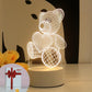 LED Table Lamp Decoration Decoration Creative Birthday Gift Acrylic Decoration Table Lamp Bedside Night Light Table Lamp