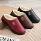 Waterproof Winter Slippers Women Fleece Warm Plus Size Men Cotton Shoes Home Non Slip Slippers