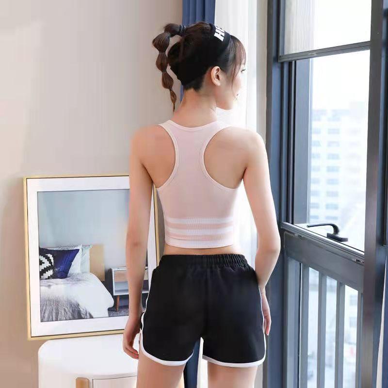 Sports Underwear Running Yoga Vest Workout Tank Tops Running Underwear Women's Top  Anti-sagging Fitness Wrap Chest Beautiful Back Yoga Vest