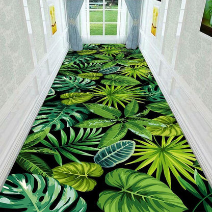Pastoral Style Living Room Carpet Bedroom Bedside Blanket Can Be Cut Porch Corridor Aisle Carpet Stair Mat Large Size