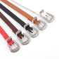 Waist Belt Fashion Women Waist Pin Buckle Belt Waistband Metal Round Ring Circle