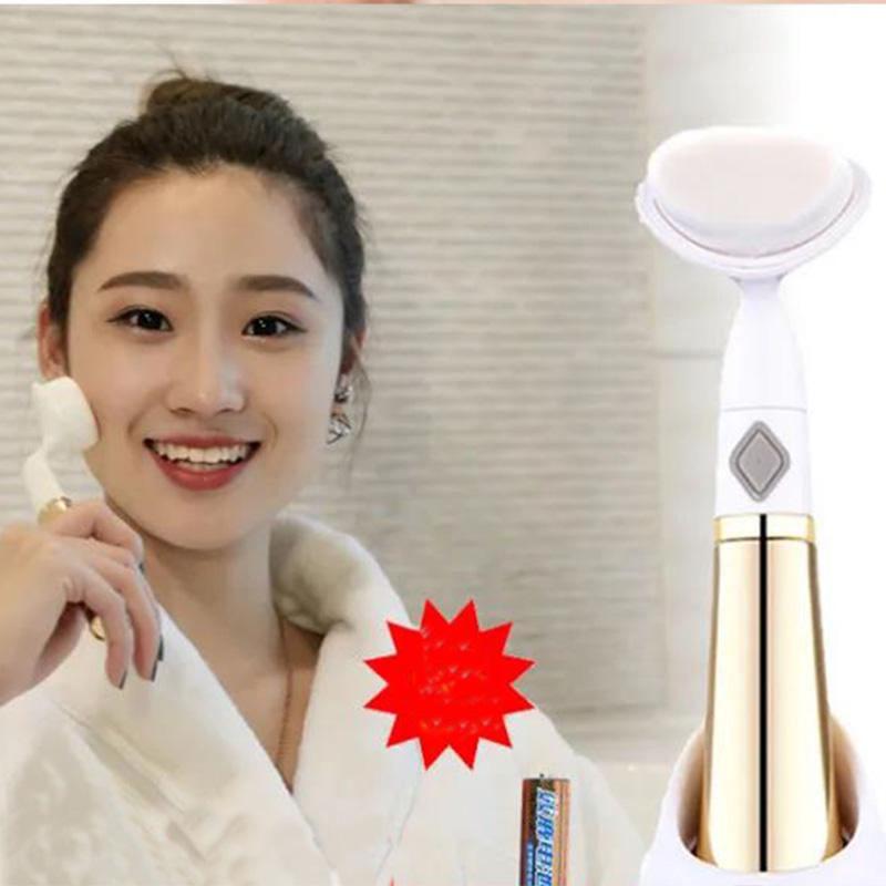 Electric Face Brush Cleansing Instrument Face Washing Instruments Pore Cleaner To Blackheads Exfoliating Cleansing Tools