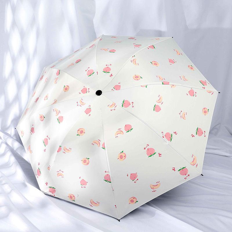 Fully Automatic Sunny Umbrella Dual-use Folding Sun Umbrella Female Sunscreen UV Protection Sunshade Ins