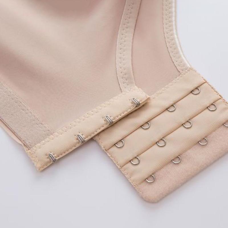 Large Size Underwear Women's Thin No Steel Ring Bra Adjustable Comfortable Top Support Anti-sagging Anti-glare Gather Bra