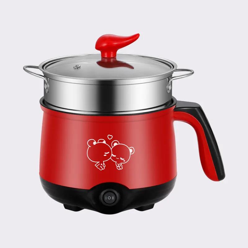 Dormitory Rice Cooker Multifunctional Electric Wok for Students Cooking Rice and Noodles Electric Wok Household
