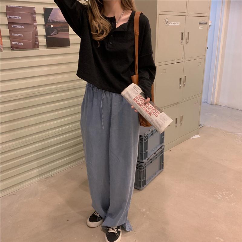 Summer Women Casual Long Sleeve Fall Loose O-Neck T Shirt Elegant Femme Tops Pullovers