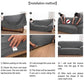 Solid Colo Non-deformation Sofa Cover Elastic All-inclusive Furniture Protection Non-slip Living Room Sofa Cover Four Seasons Universal