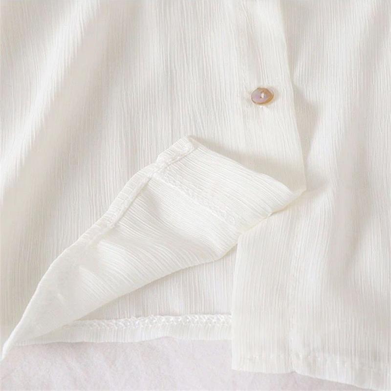 Short Cardigan Sun Protection Clothing Women's Chiffon Outer Jacket Thin Retro Sun Protection Shirt Top Summer New