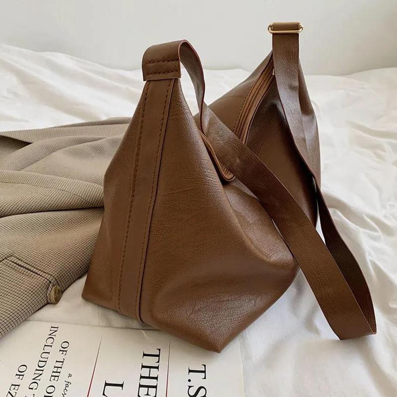 Large-capacity Bag Female Four Seasons Trend Fashion Casual All-match One-shoulder Underarm Soft Crossbody Bag