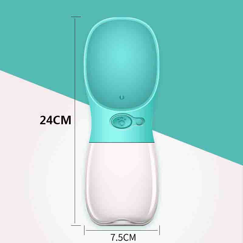 Portable Pet Water Bottle Travel Outdoor Leak Proof Cat Dog Water Feeder Bowl Dispenser