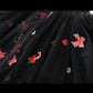 Children's Skirts Girl Baby Short Veil Lace Cute and Sweet Printed Embroidery Elastic Waist Princess Tutu A-line Skirt