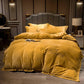 4pcs  Home Textile Bedding Sets Fleece Bedding Set Duvet Cover King Queen Winter Quilt Cover Set