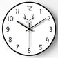 Fashion Mute Wall Free Punching Bedroom Clock Home Decoration Clock Wall Clock Living Room Home