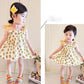 Children Dress Spring Summer Sling Kids Clothing  Baby Girls Clothing Solid Sleeveless Dress Girl